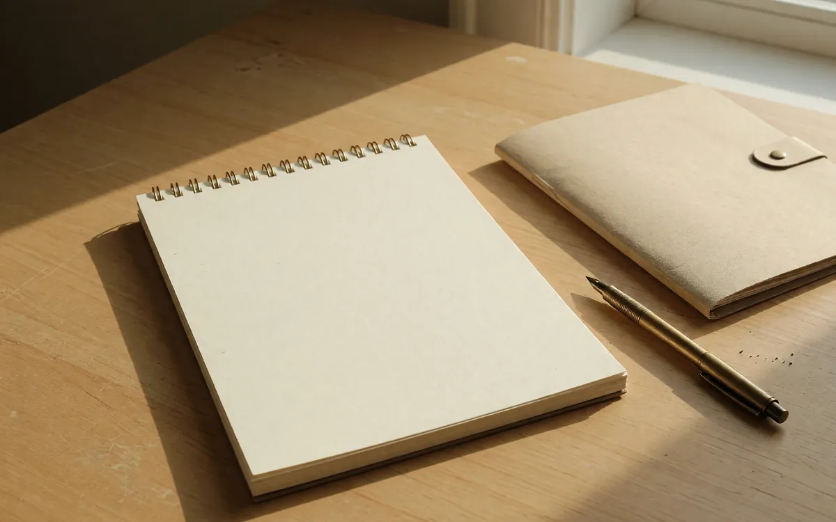 A deletion checklist on ivory paper