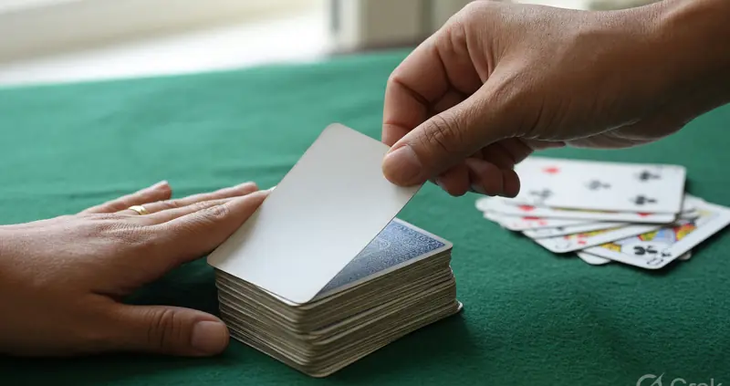 A hand drawing from a closed stock